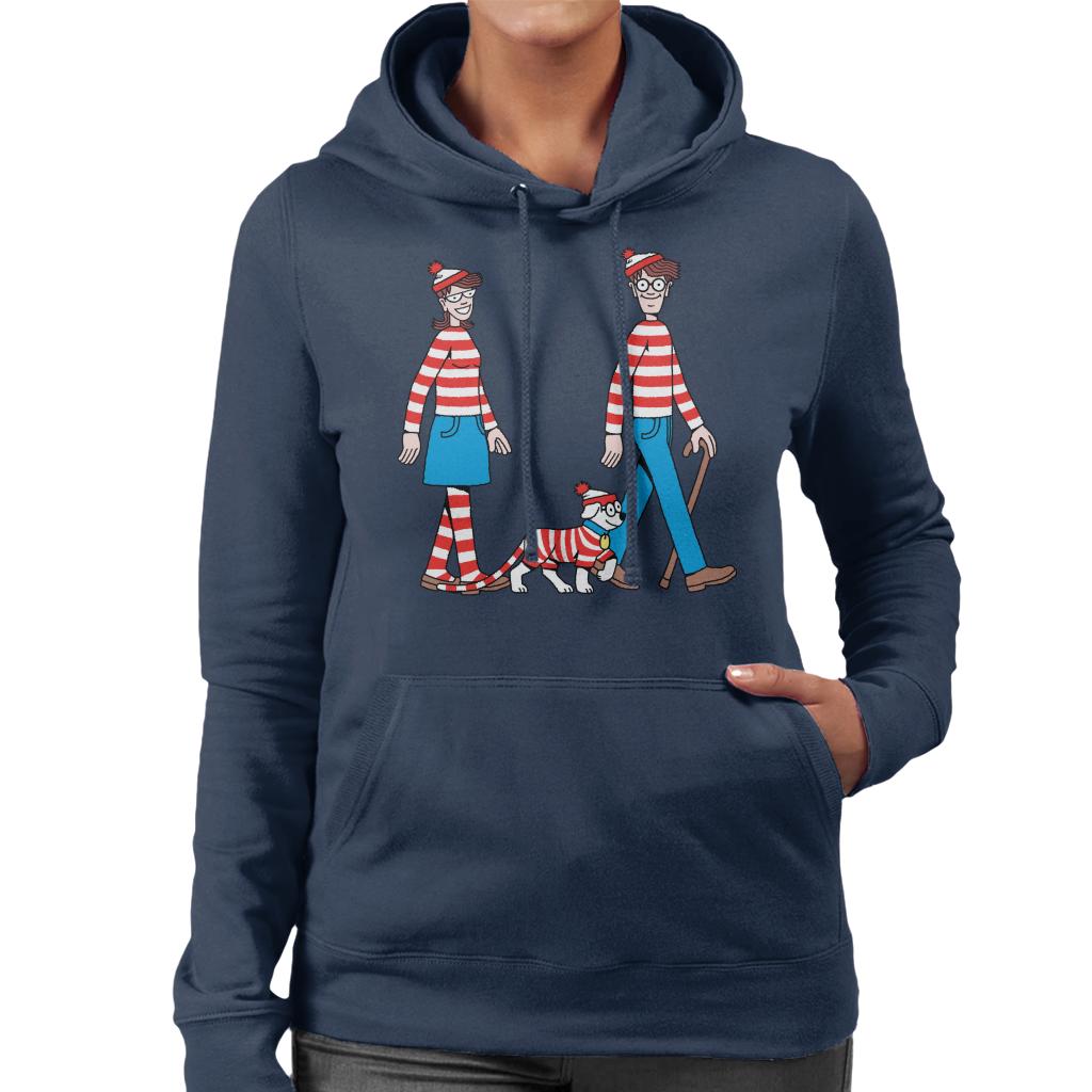 Where's Wally Walking With Wenda And Woof Women's Hooded product image 1