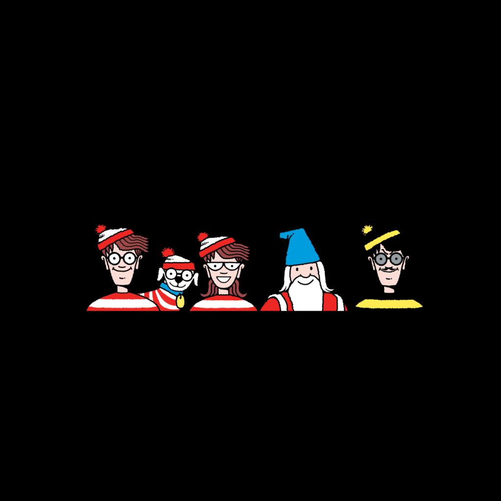Where's Wally Character Heads Men's Sweatshirt product image 2