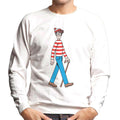 Where's Wally Walking Holding Stick Men's Sweatshirt product image 1