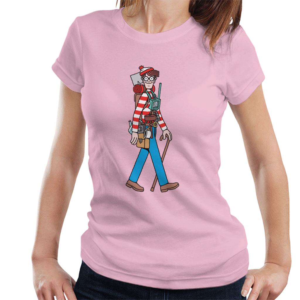 Where's Wally Walking With Camping Gear Women's T-Shirt product image 4