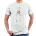 Where's Wally Beach Illustration Outline Men's T-Shirt product image 1