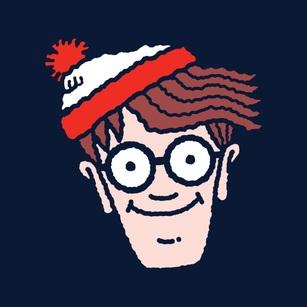 Where's Wally Character Head Men's T-Shirt product image 5