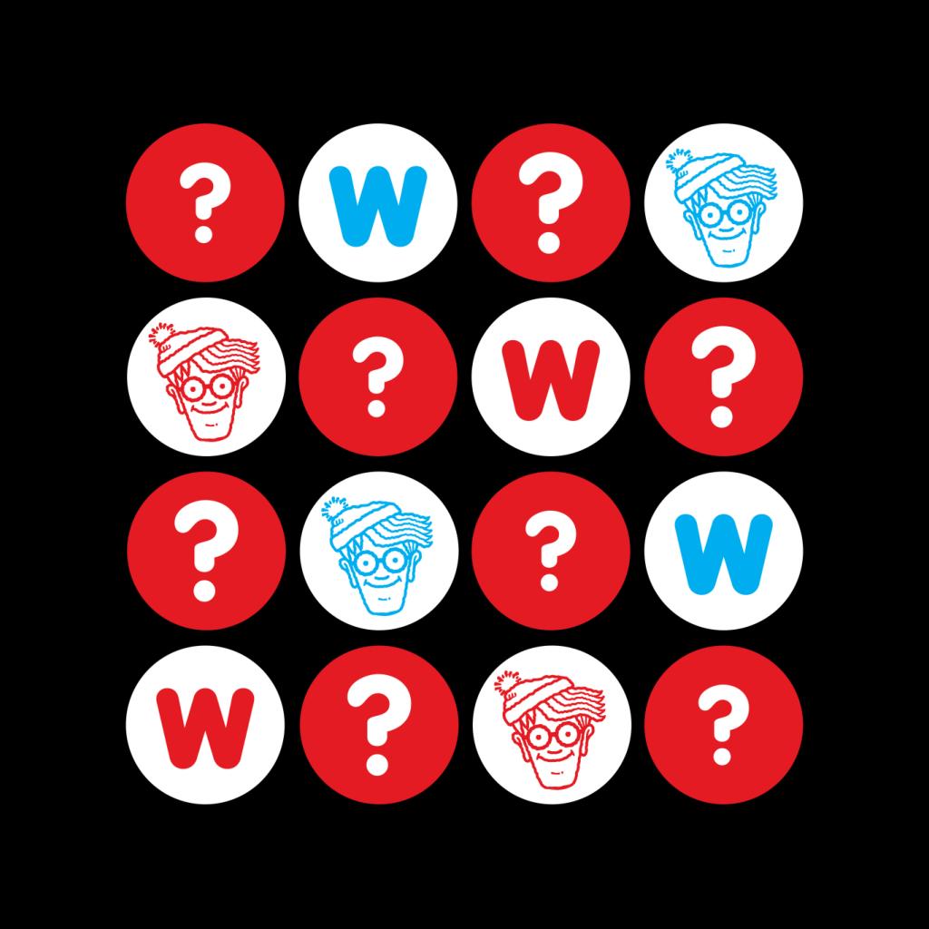 Where's Wally Character Heads And Question Marks Women's product image 2