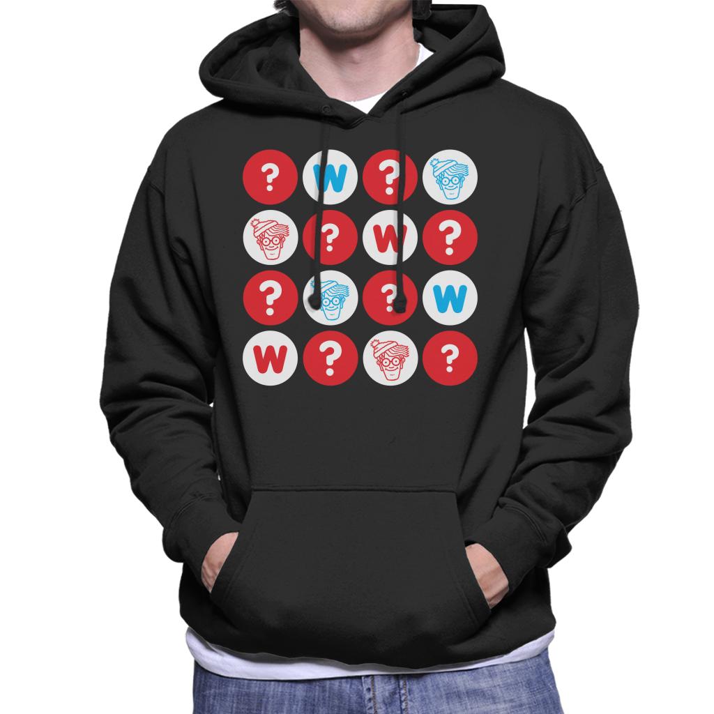 Where's Wally Character Heads And Question Marks Men's product image 1