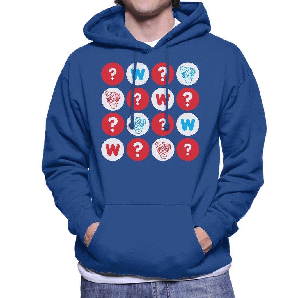 Where's Wally Character Heads And Question Marks Men's product image 4