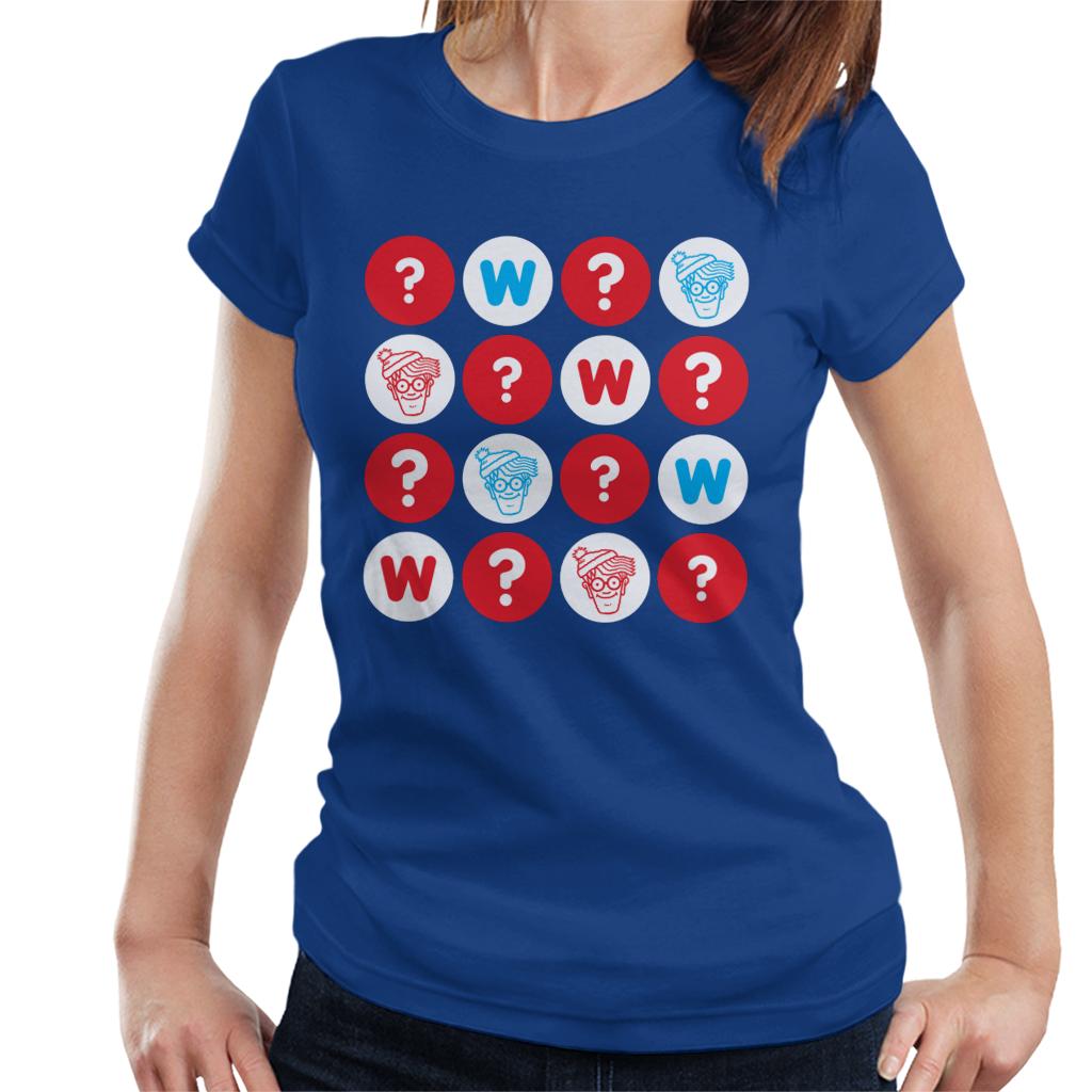 Where's Wally Character Heads And Question Marks Women's product image 4