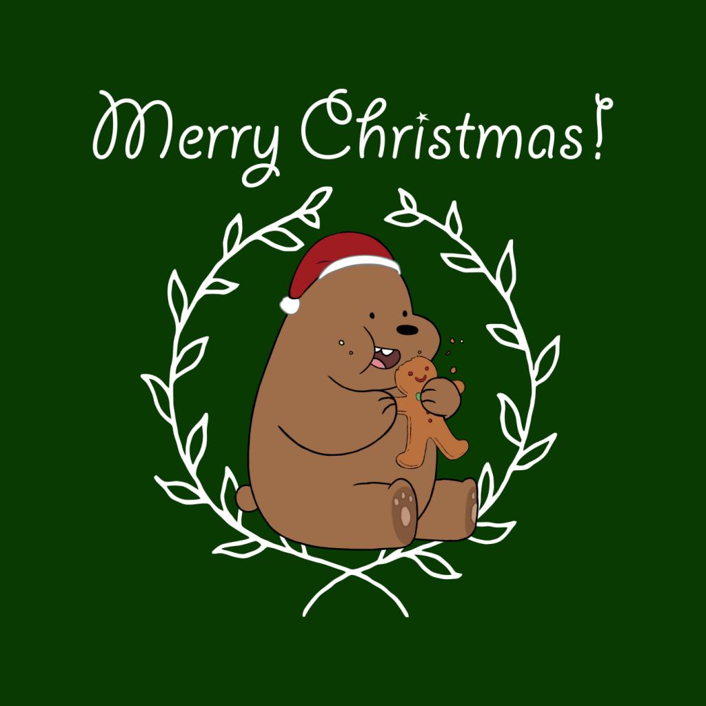 We Bare Bears Christmas Gingerbread Man Merry Xmas Men's product image 5