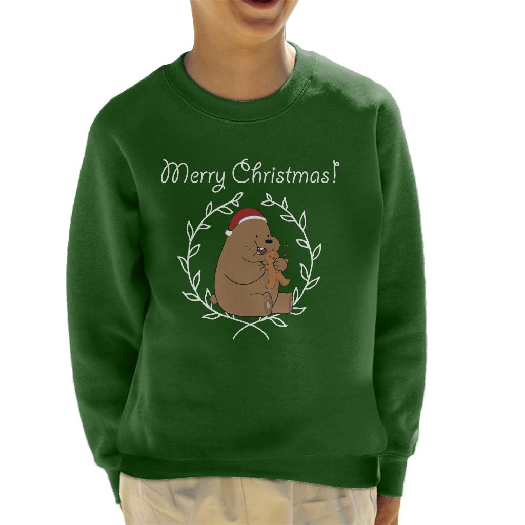 We Bare Bears Christmas Gingerbread Man Merry Xmas Kid's product image 4