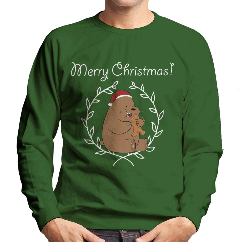 We Bare Bears Christmas Gingerbread Man Merry Xmas Men's product image 4