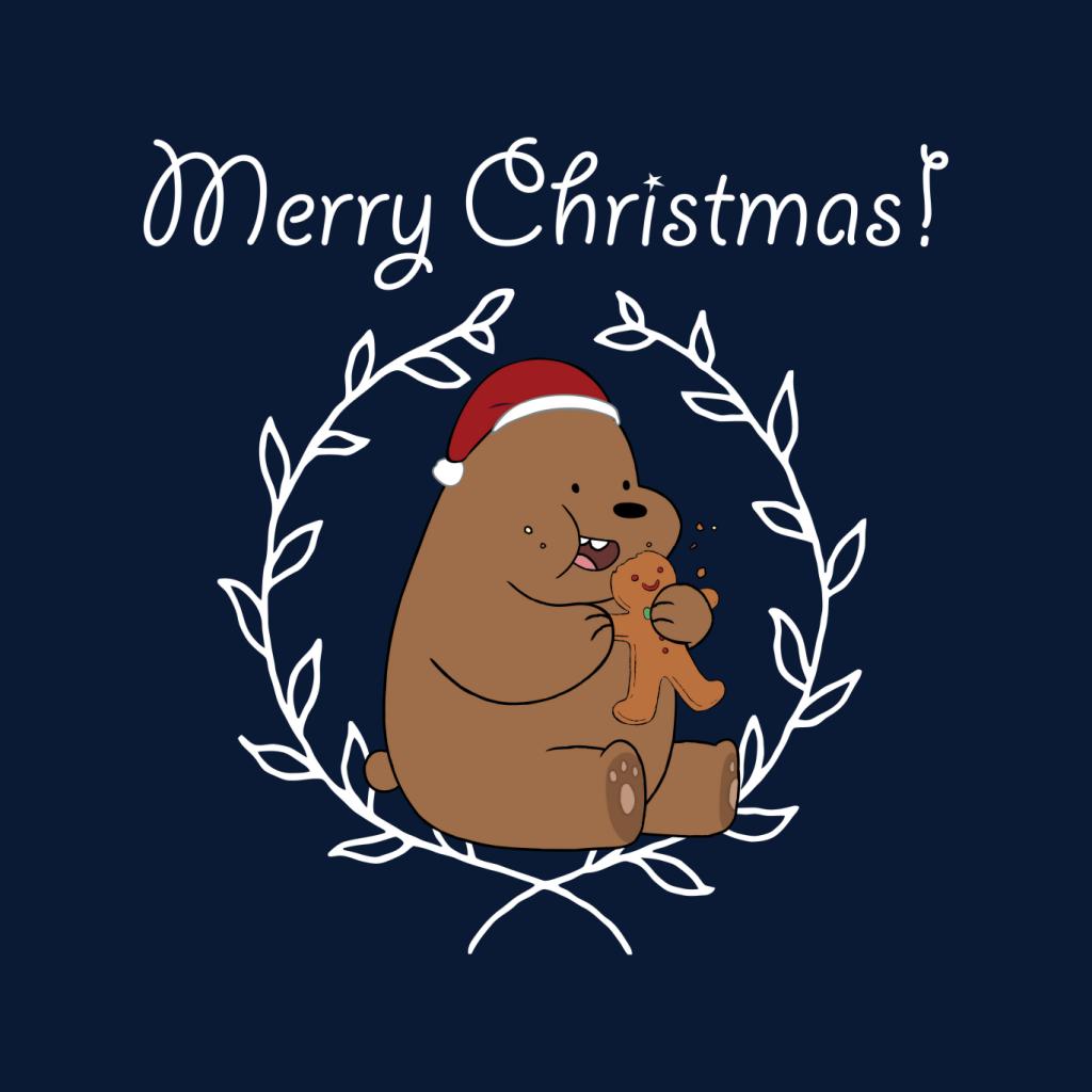 We Bare Bears Christmas Gingerbread Man Merry Xmas Women's product image 2