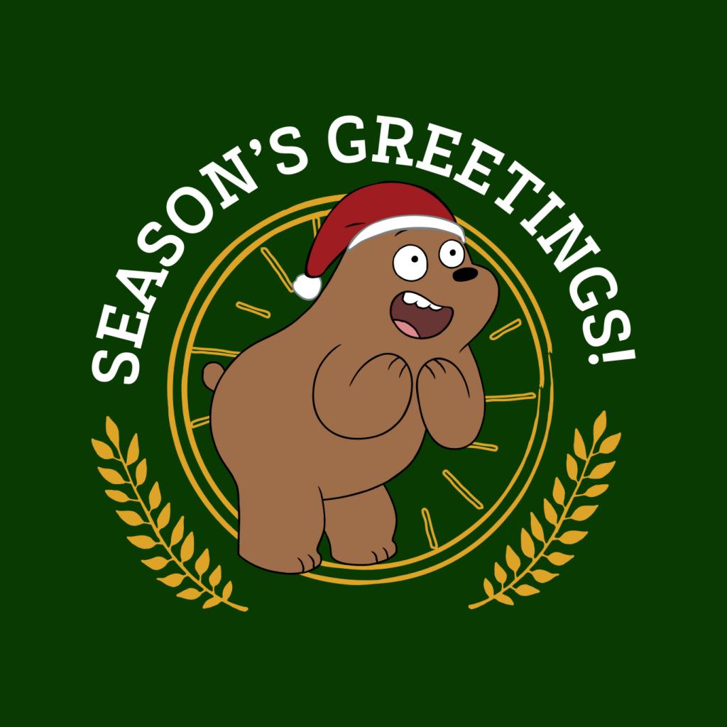 We Bare Bears Christmas Season's Greetings Kid's Sweatshirt product image 7