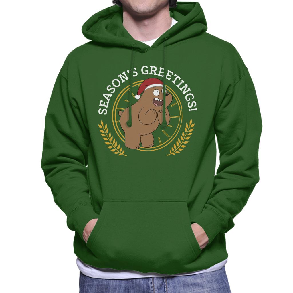 We Bare Bears Christmas Season's Greetings Men's Hooded product image 6
