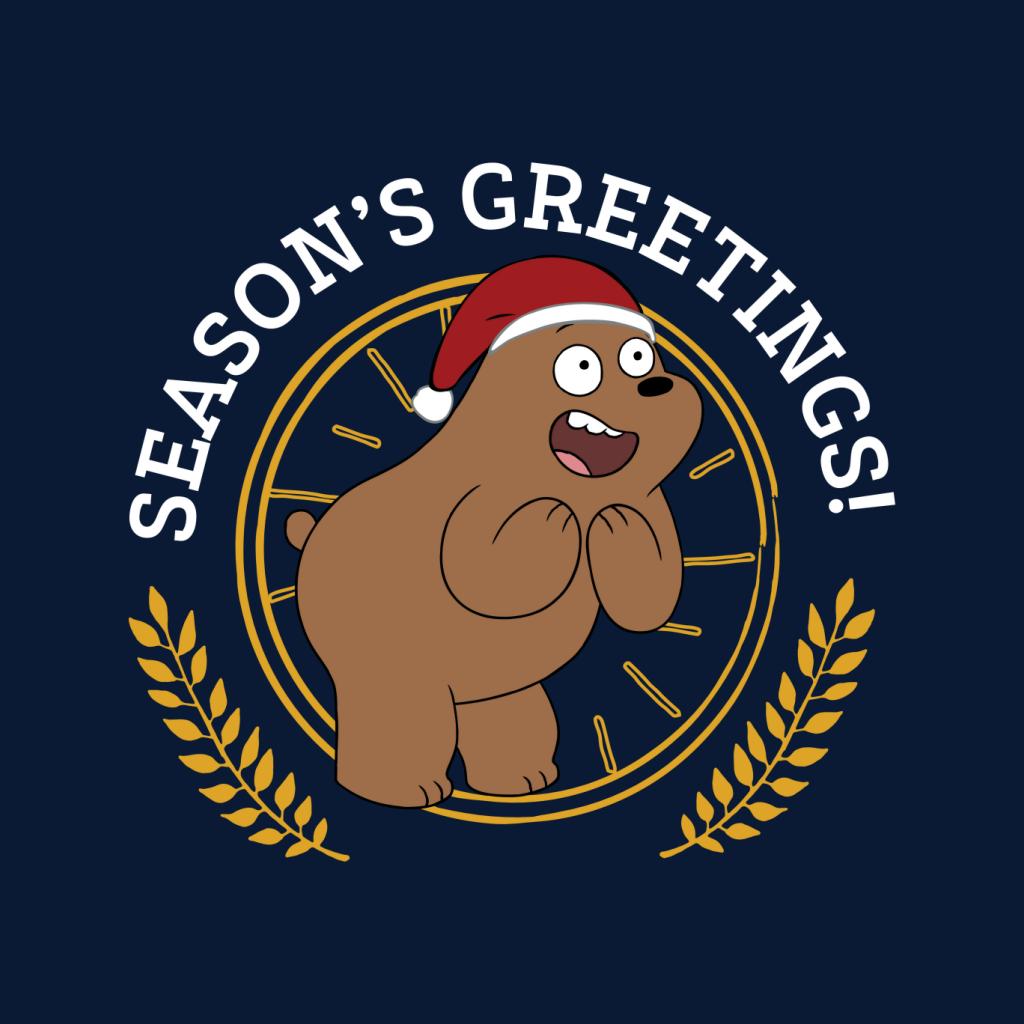 We Bare Bears Christmas Season's Greetings Men's Hooded product image 5