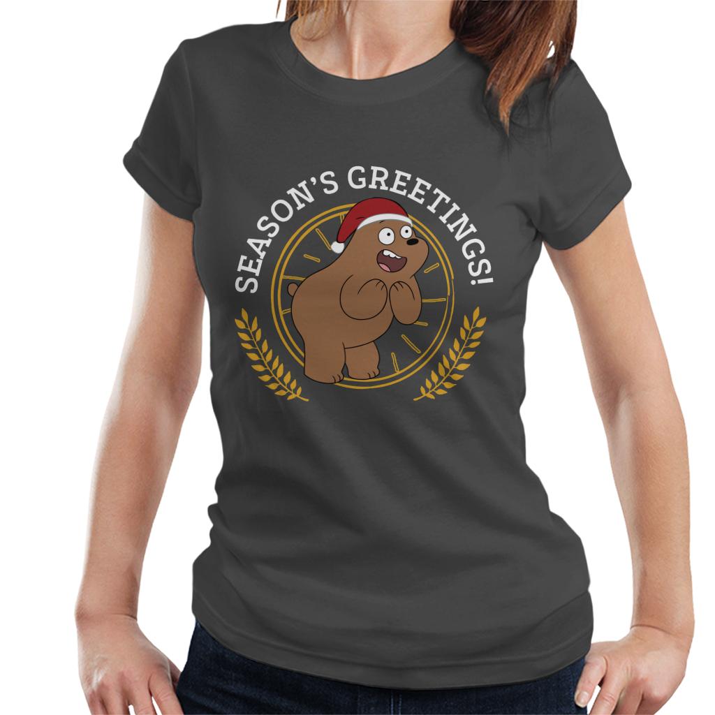 We Bare Bears Christmas Season's Greetings Women's T-Shirt product image 1