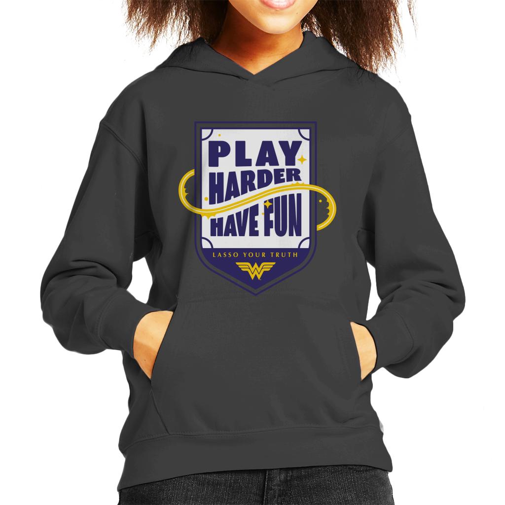 Wonder Woman Sports Play Harder Lasso Your Truth Kid's product image 4