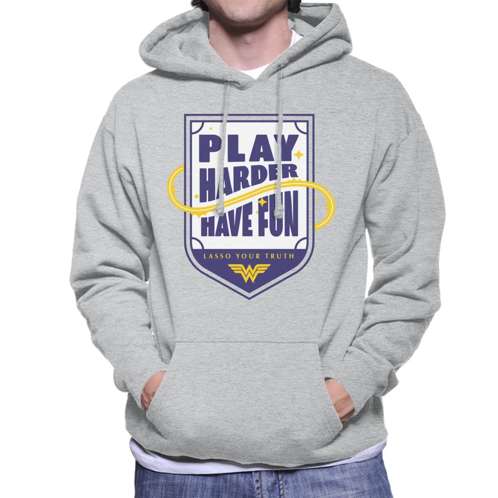 Wonder Woman Sports Play Harder Lasso Your Truth Men's product image 6