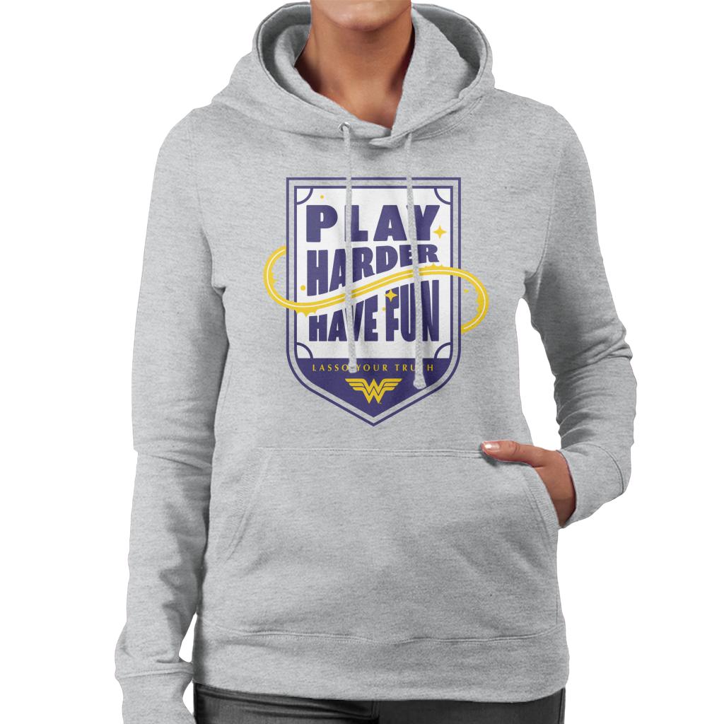 Wonder Woman Sports Play Harder Lasso Your Truth Women's product image 6