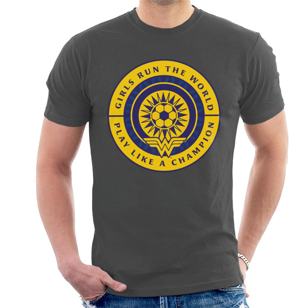 Wonder Woman Sports Girls Run The World Men's T-Shirt product image 4