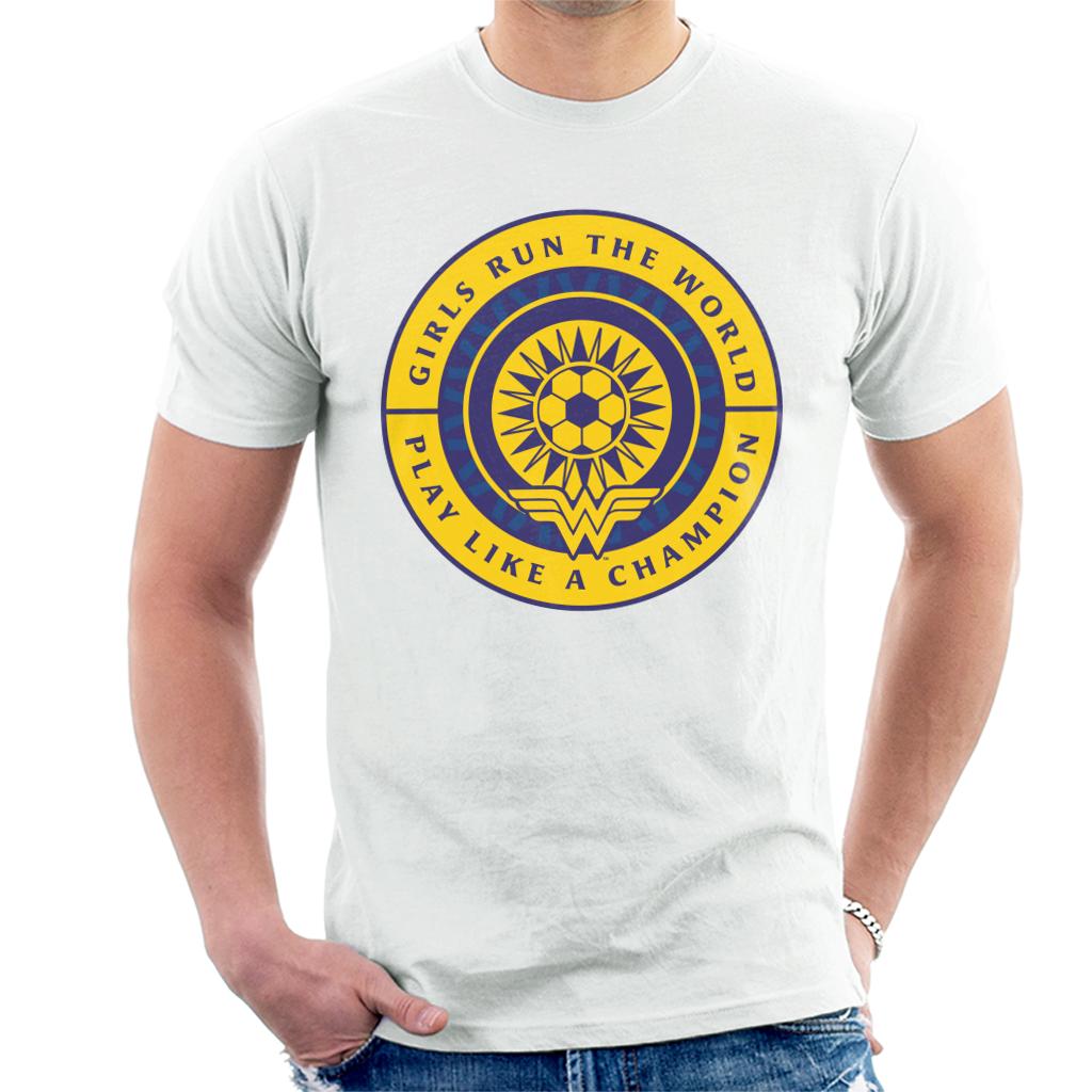 Wonder Woman Sports Girls Run The World Men's T-Shirt product image 6