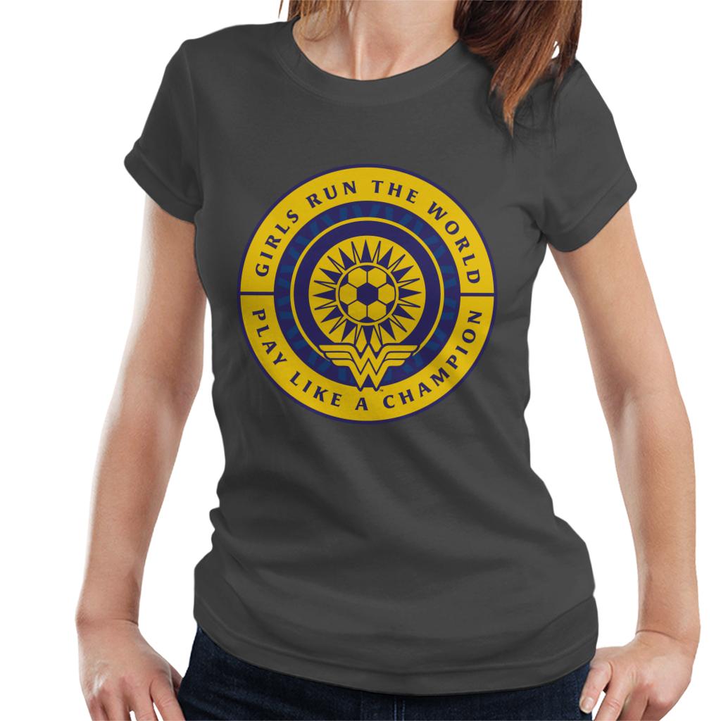 Wonder Woman Sports Girls Run The World Women's T-Shirt product image 4