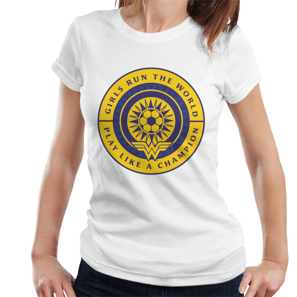 Wonder Woman Sports Girls Run The World Women's T-Shirt product image 6