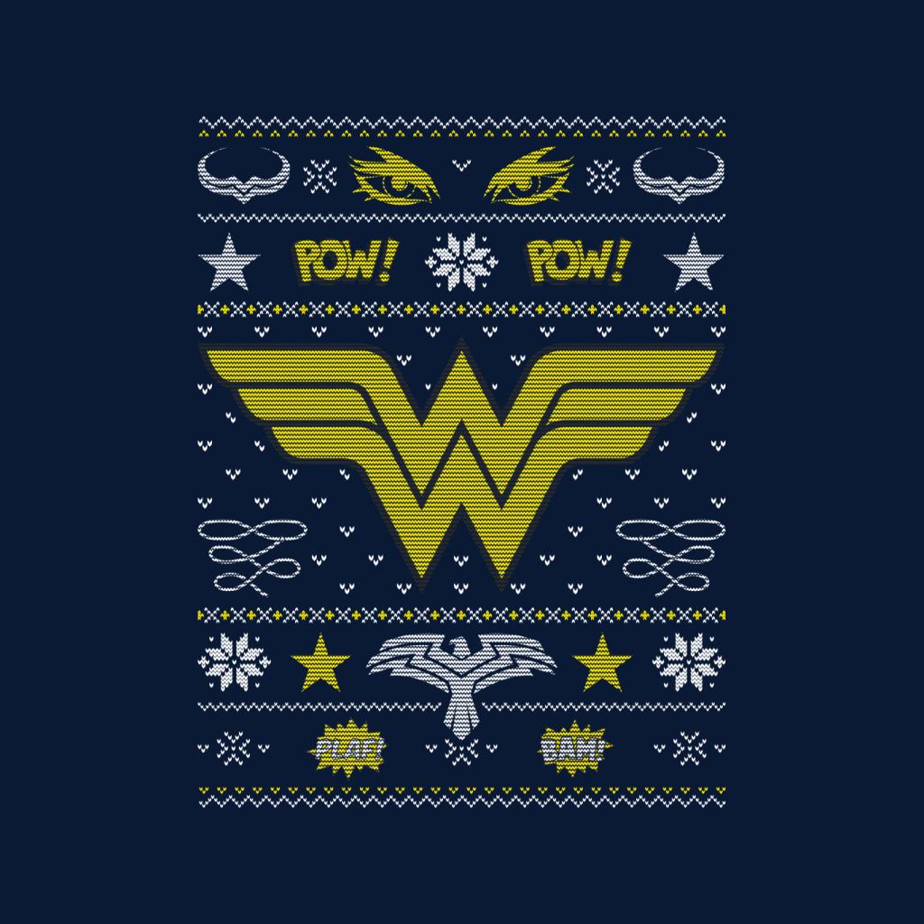 Wonder Woman Christmas Pow Women's T-Shirt product image 7
