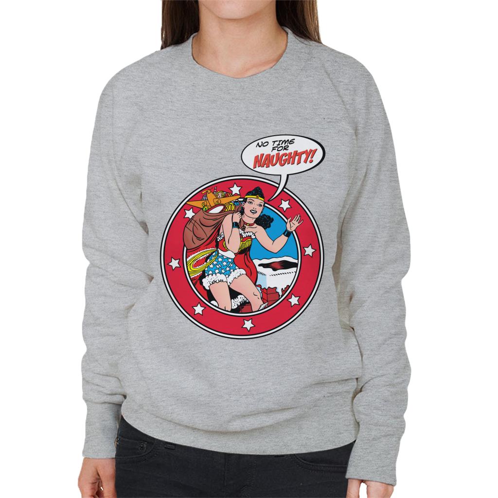 Wonder Woman Christmas No Time For Naughty Women's product image 1