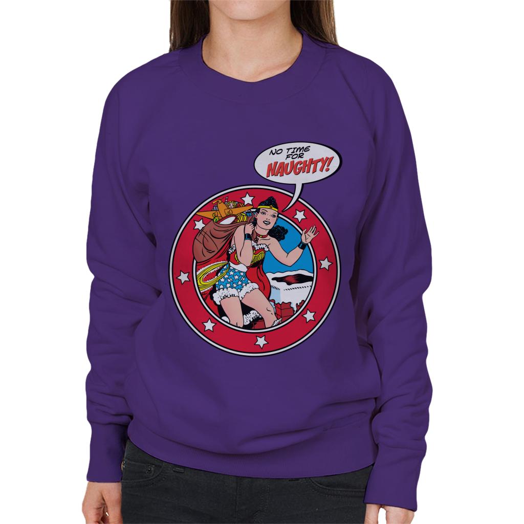 Wonder Woman Christmas No Time For Naughty Women's product image 6