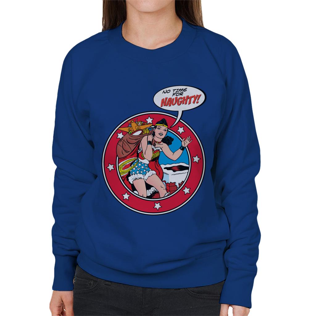 Wonder Woman Christmas No Time For Naughty Women's product image 4