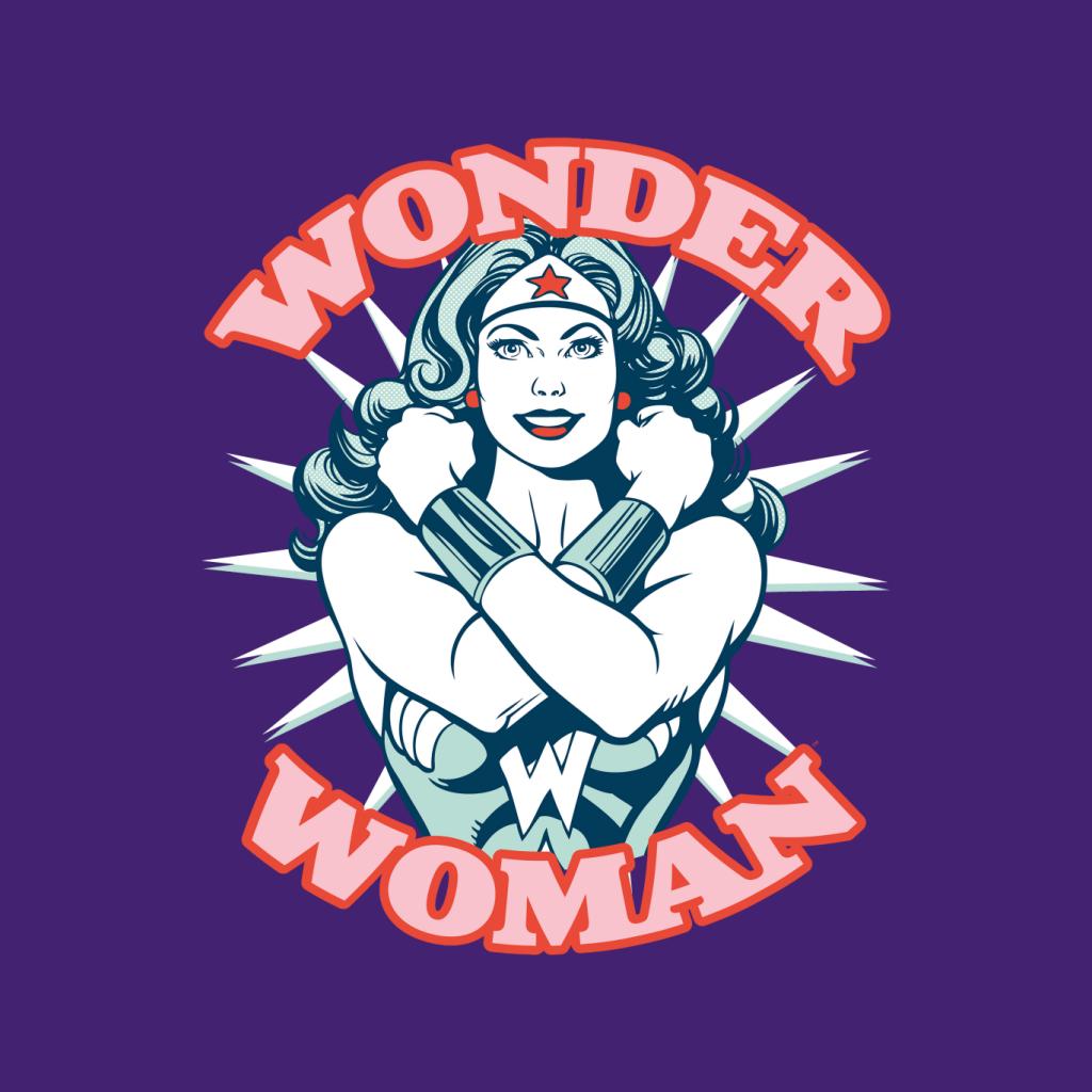 Wonder Woman Arms Crossed Power Pose Kid's Sweatshirt product image 7