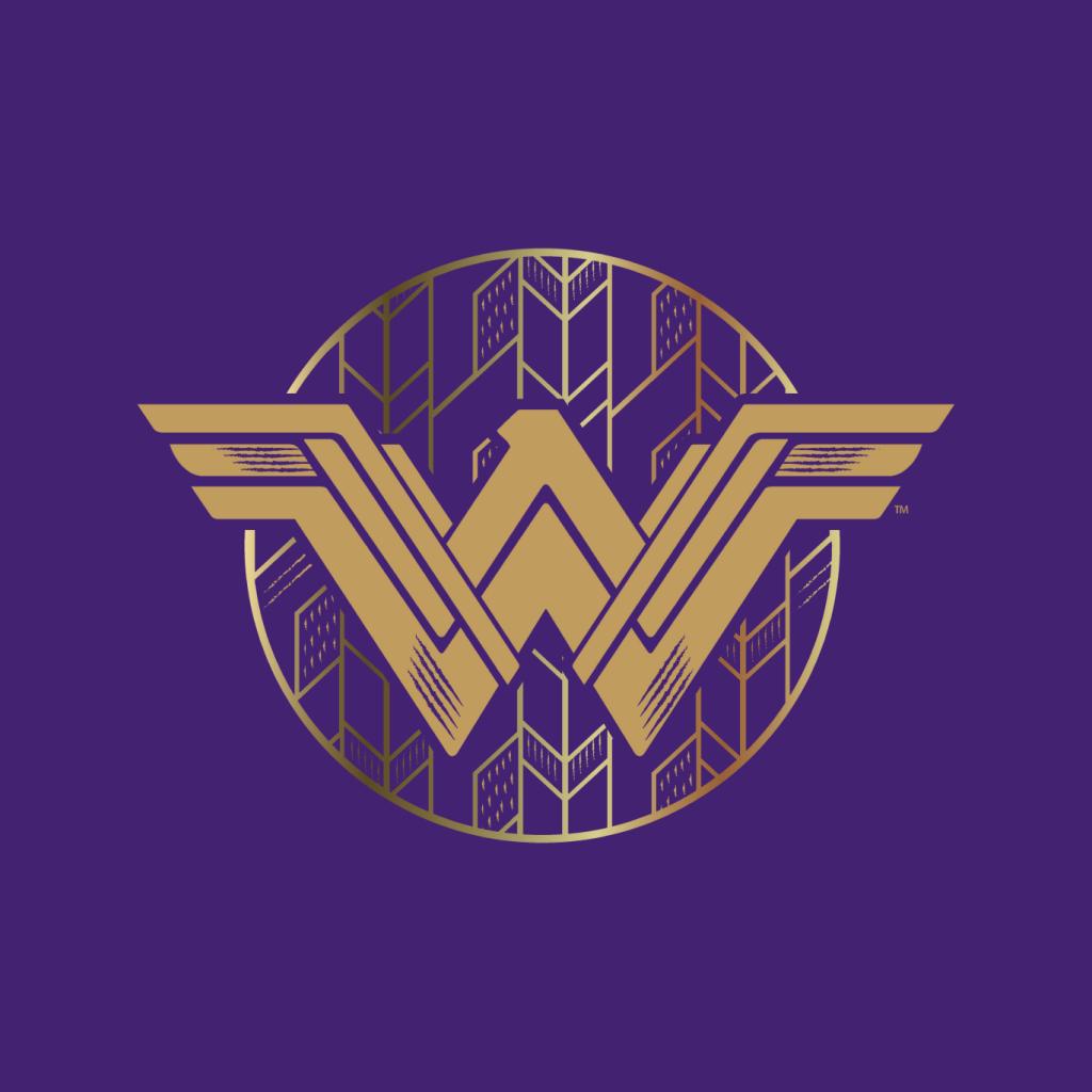 Wonder Woman Golden W Logo Kid's Hooded Sweatshirt product image 7