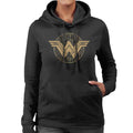 Wonder Woman Golden W Logo Women's Hooded Sweatshirt product image 1