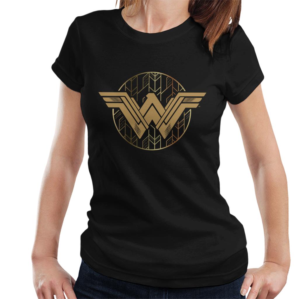 Wonder Woman Golden W Logo Women's T-Shirt product image 1