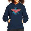 Wonder Woman Truth Compassion Strength Logo Kid's Hooded product image 1