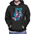 Wonder Woman Blue And Purple Montage Men's Hooded Sweatshirt product image 1