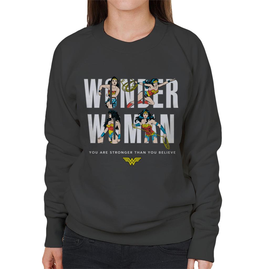 Wonder Woman You Are Stronger Than Believe Women's product image 1