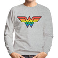 Wonder Woman Rainbow Logo Men's Sweatshirt product image 1