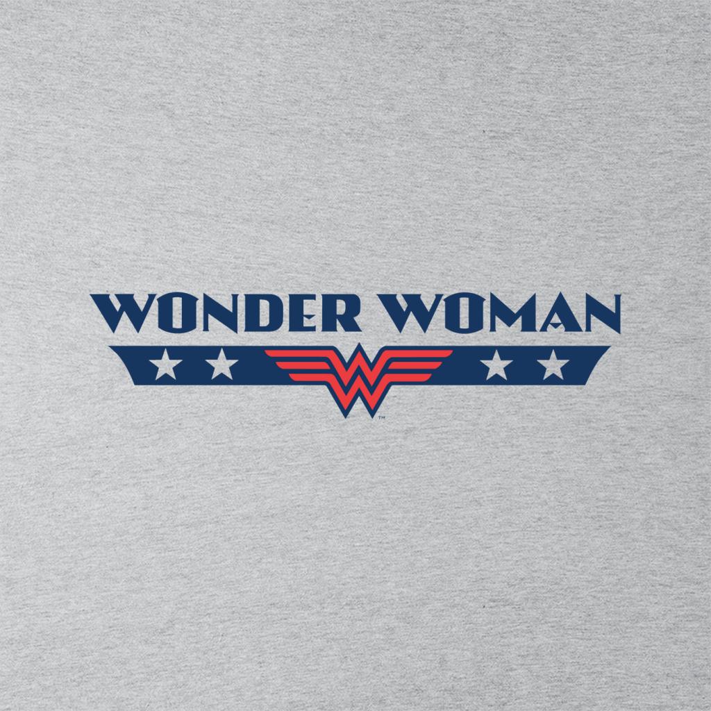 Wonder Woman Stars Logo Men's Hooded Sweatshirt product image 2