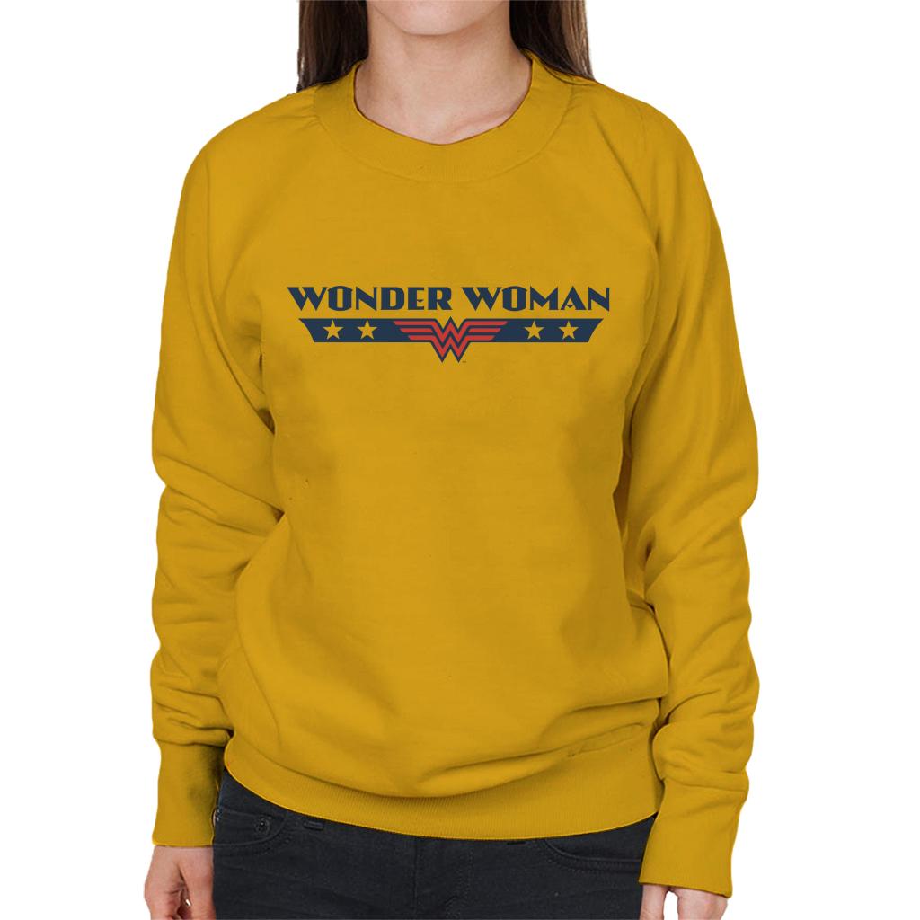 Wonder Woman Stars Logo Women's Sweatshirt product image 4