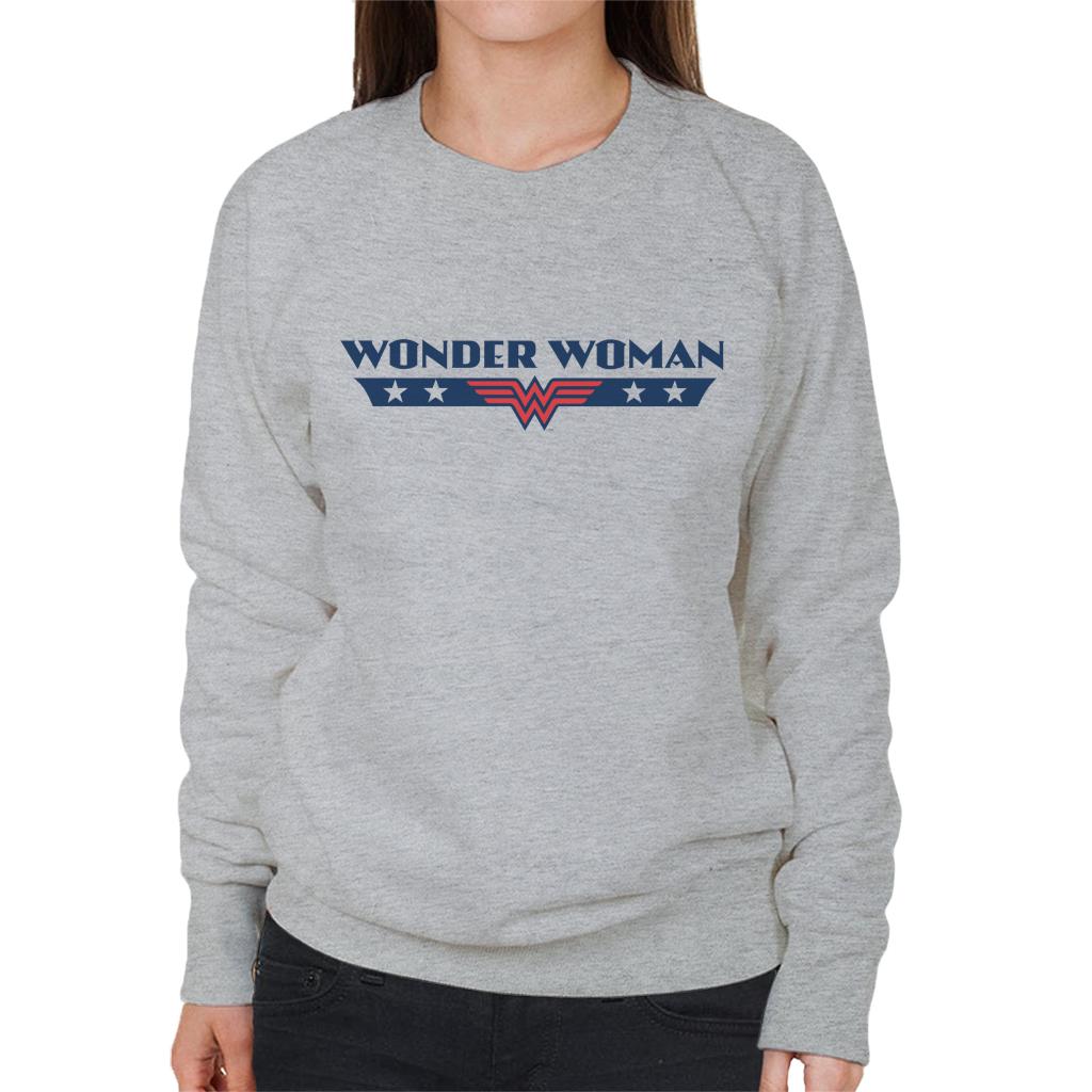 Wonder Woman Stars Logo Women's Sweatshirt product image 1