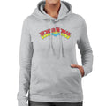 Wonder Woman Blue Stars Logo Women's Hooded Sweatshirt product image 1