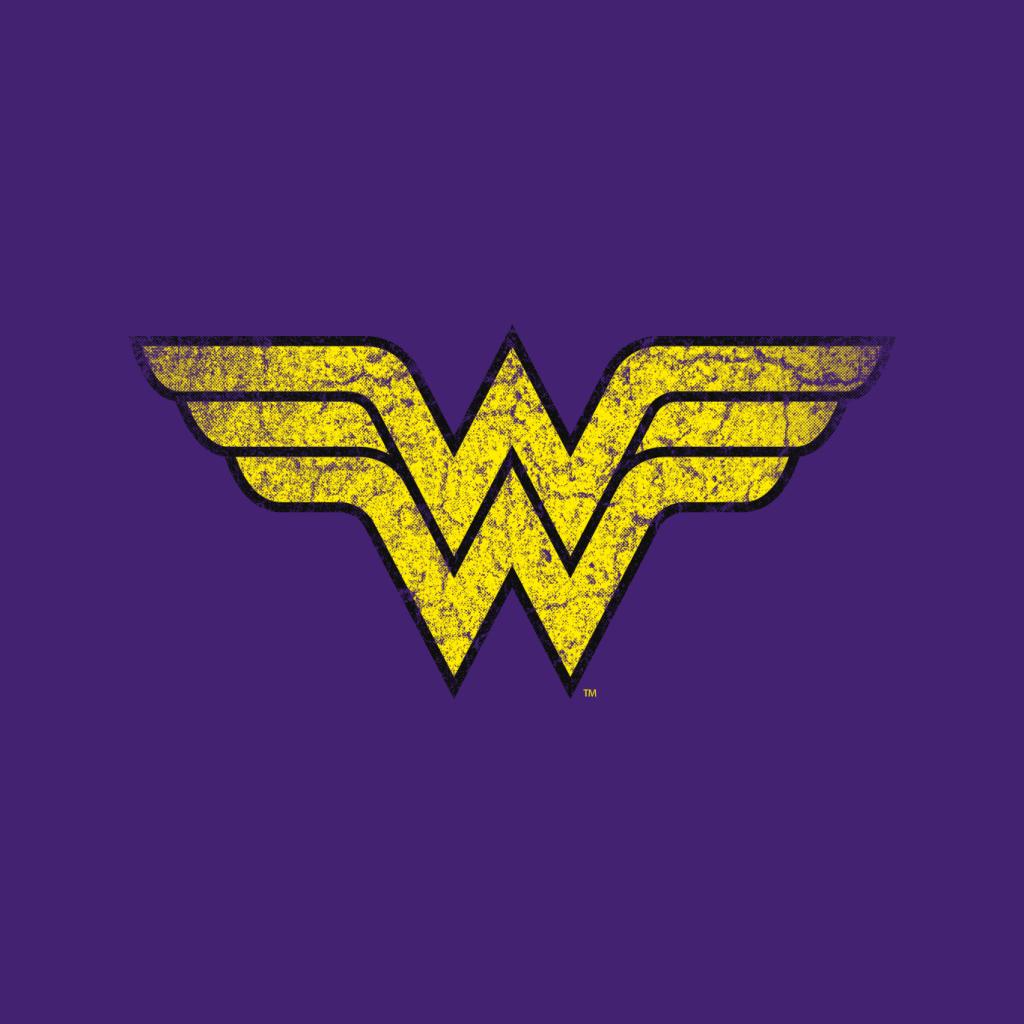 Wonder Woman Faded Yellow Logo Kid's Hooded Sweatshirt product image 7