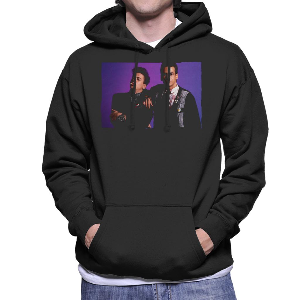 Weird Science Ian And Max Purple Background Men's Hooded product image 1