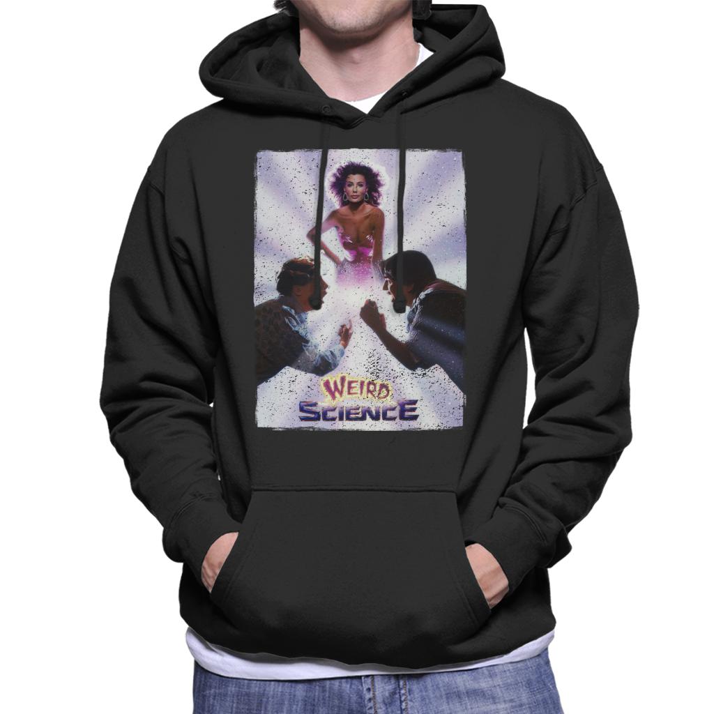 Weird Science Theatrical Poster Men's Hooded Sweatshirt