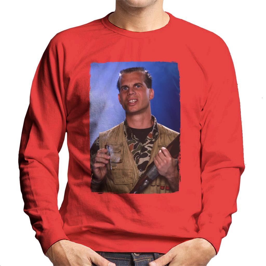 Weird Science Chet Donnelly Smoking Cigar Men's Sweatshirt product image 4