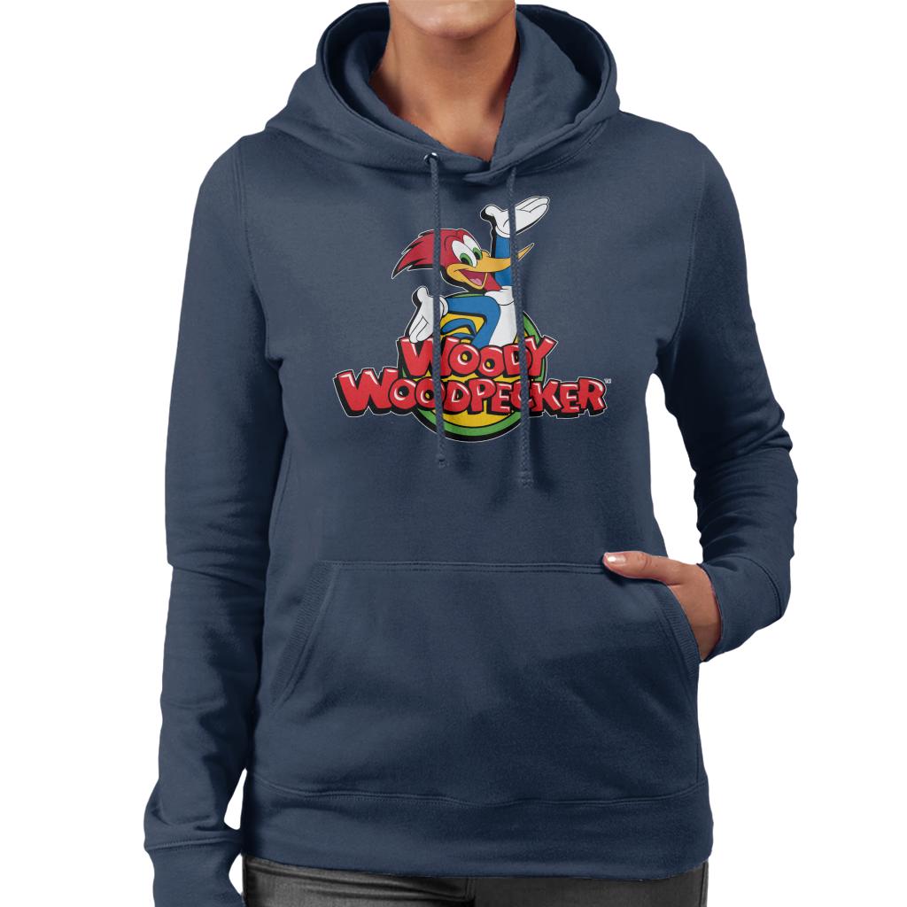 Woody Woodpecker Classic Logo Women's Hooded Sweatshirt product image 6