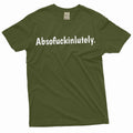 Funny Absofuckinglutely Tee shirt offensive absolutely product image 1