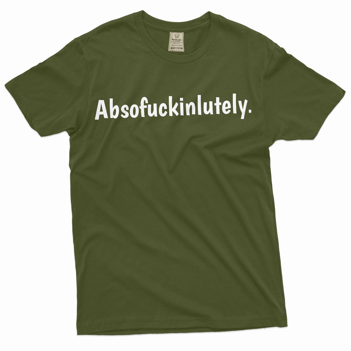 Funny Absofuckinglutely Tee shirt offensive absolutely product image 1