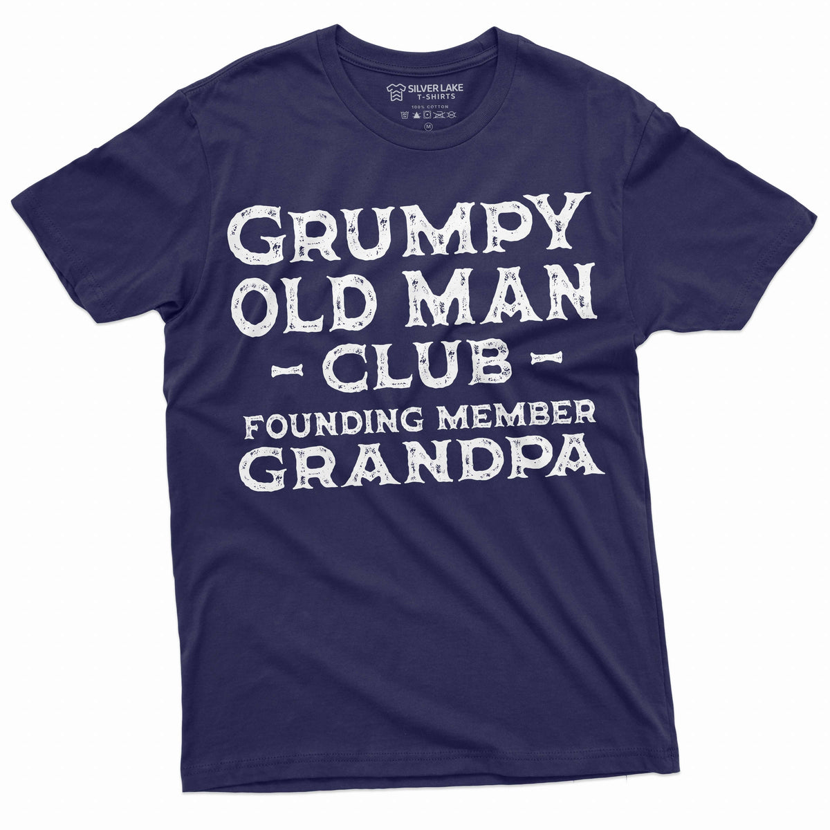Men's Grumpy Old Man Club Grandpa T-shirt Funny Gift Papa product image 3