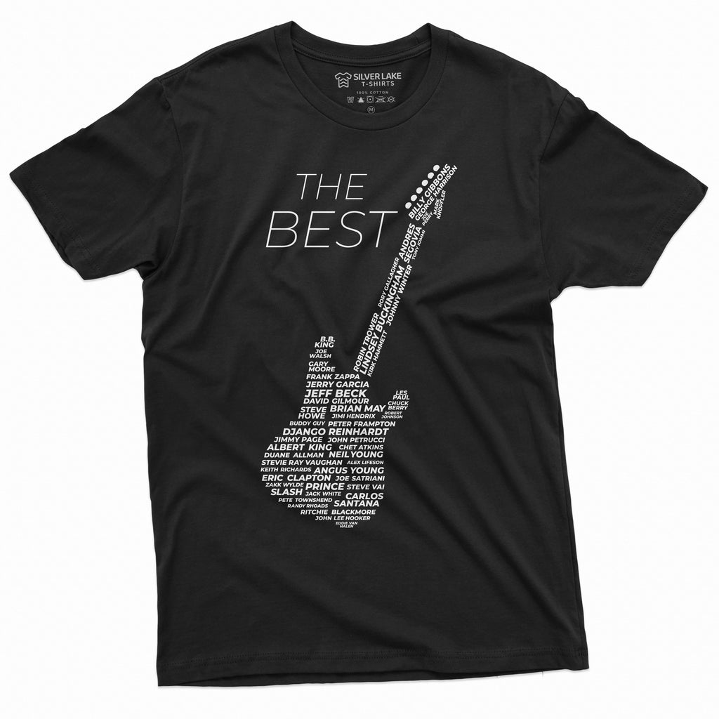 Men's Guitar Player T-shirt Music Band Country Rock jazz product image 5